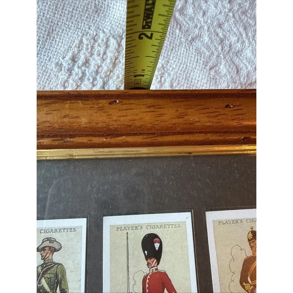 Players Cigarettes Cards Set 2 Mounted & Framed Uniforms of the Territorial Army